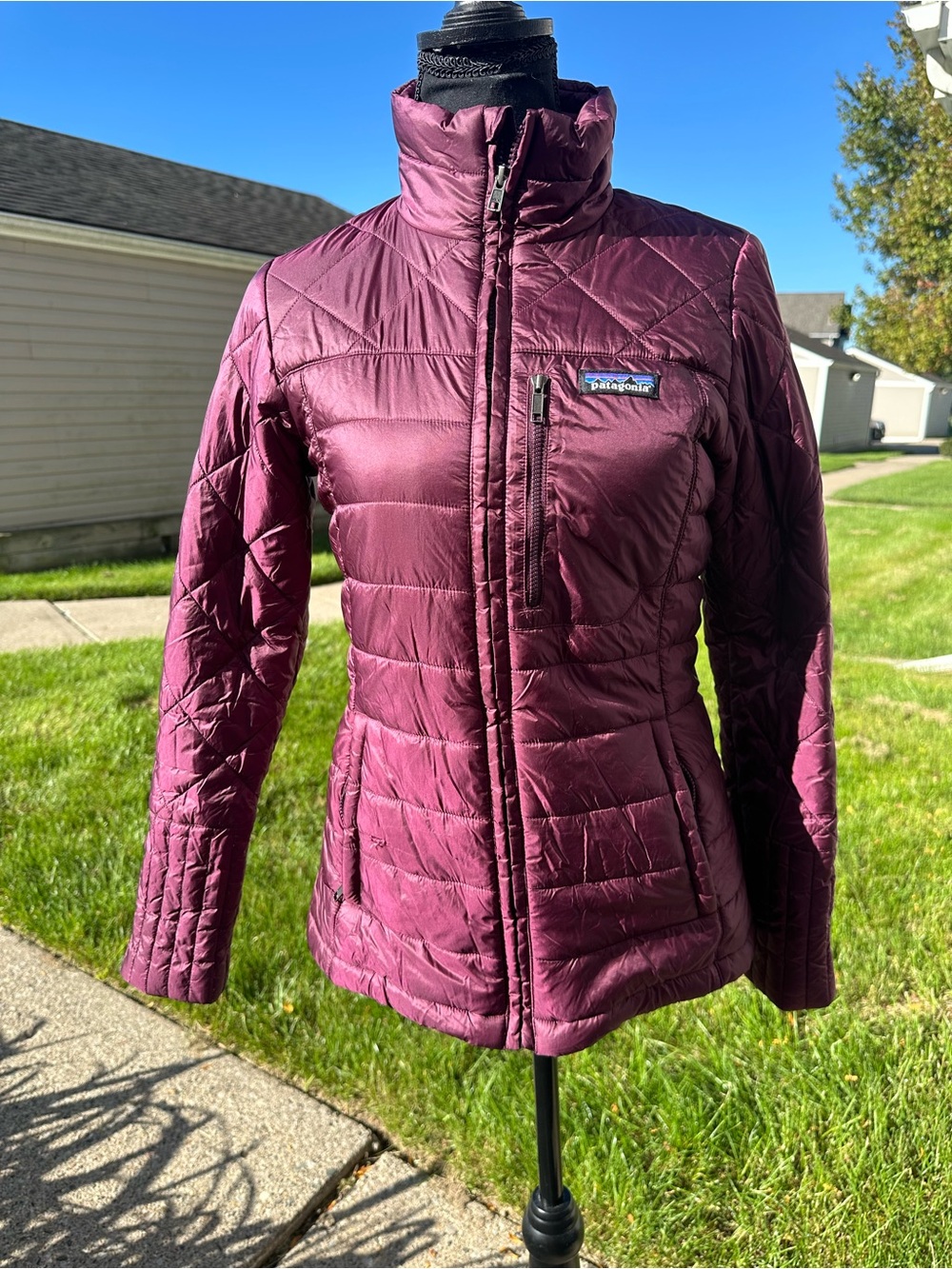 Patagonia Radalie Women's Quilted Insulated Jacket Deep Berry